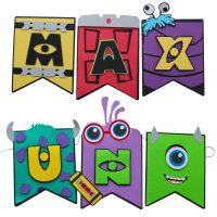 Banderín personalizado con relieve